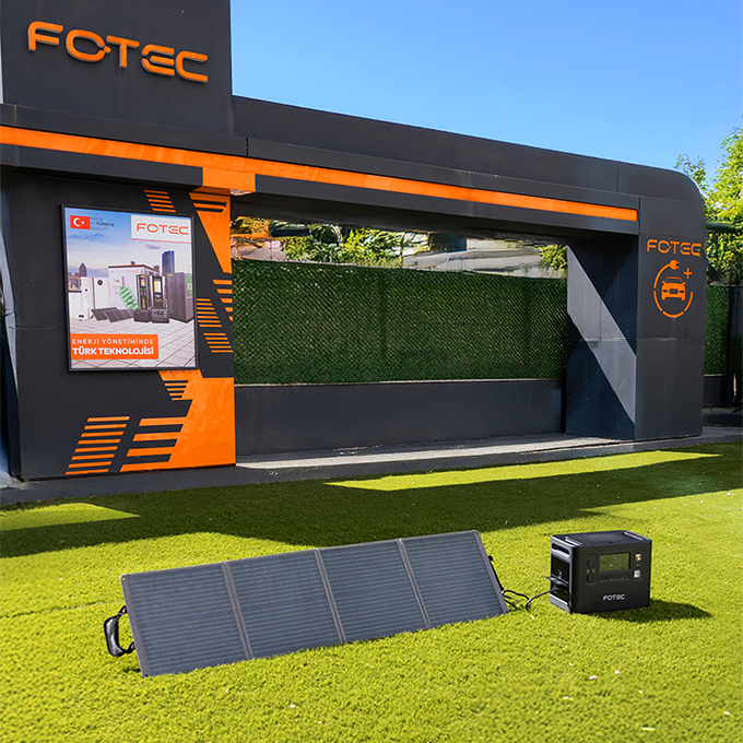 Solar Panel Taşınabilir Depolama